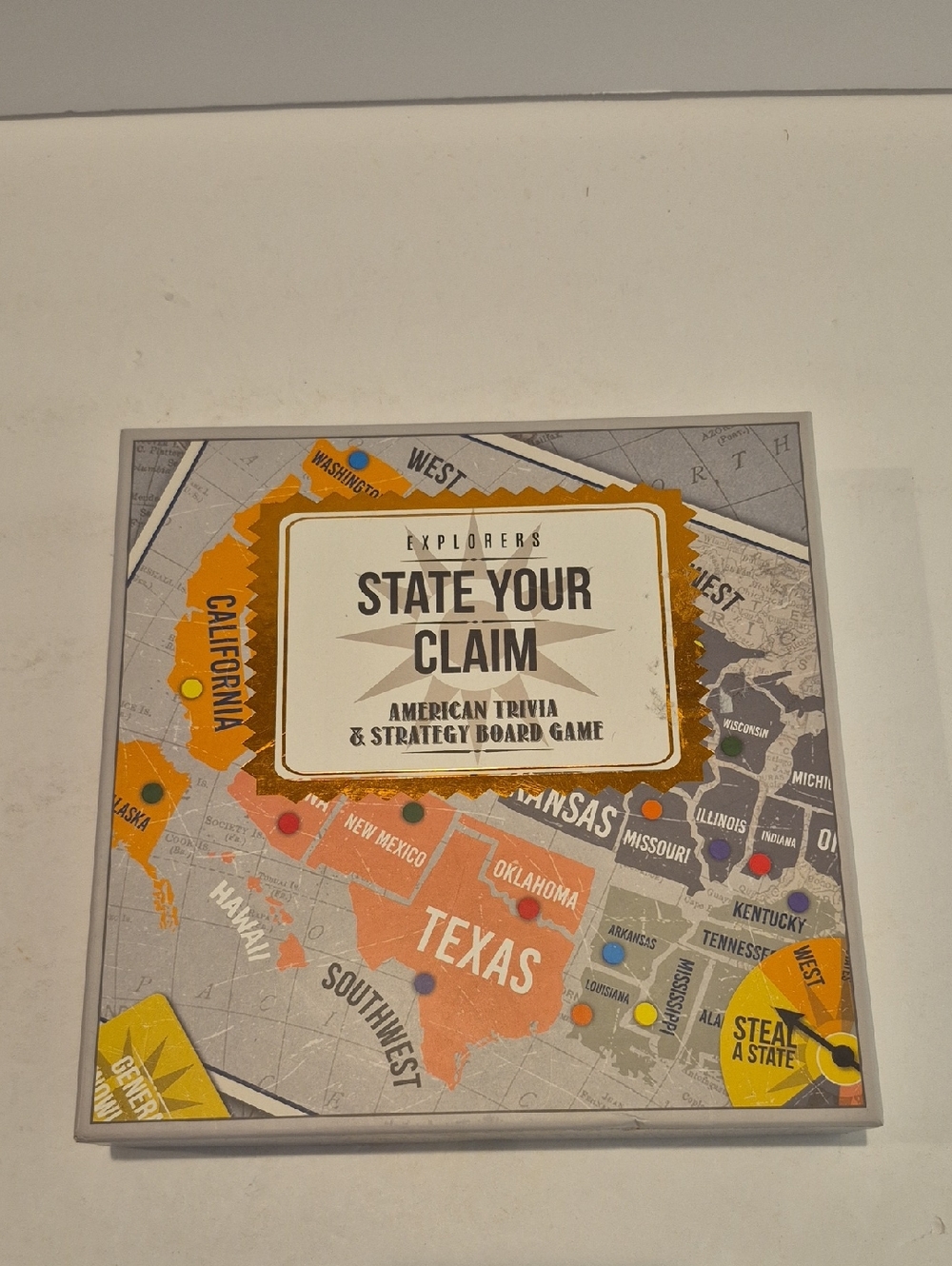 Explorers State Your Claim American Strategy Game